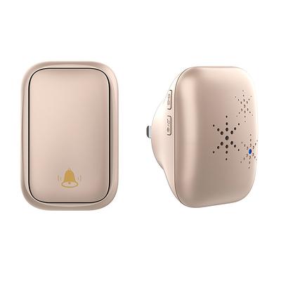 Self Powered Wireless Doorbell Waterproof No Battery Needed 38 Ringtones Plug-in Ding Dong Door Bell High Volume Nursing Bell