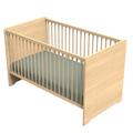 Lit évolutif 140x70 - Little Big Bed en bois décor chêne miel