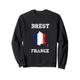 Frankreich-Flagge Brest Pride Sweatshirt