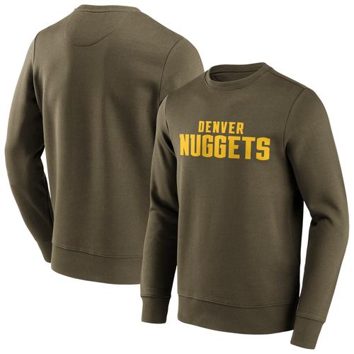 Denver Nuggets NBA Fashion Color Wordmark Crew Sweatshirt – Big & Tall – Herren