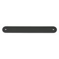 GlideRite 7-1/4 in. Rounded Backplate 6-5/16 in. 160mm Center-Center Matte Black