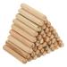 Uxcell 3/16 x1 5/32 Wood Dowel Pins 200 Pack Fluted Wooden Dowel Pin Straight Groove for Furniture Art Crafts Projects