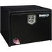 1702300 Black Steel Underbody Truck Box w/ T-Handle Latch 18x18x24 Inch Contractor Toolbox For Organization And Storage Job Tool Chest