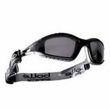 Bolle Safety 286-40086 Tracker Smoke PC Safety Shiny Black & Grey