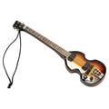 Miniature Electric Guitar Model Innovative Simulation Hand Crafted Wooden Guitar Decoration for Presents Collection 13