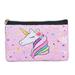 WERNNSAI Unicorn Makeup Bag NG01 - Reversible Sequin Cosmetic Bag Sparkly Pink Zipper Vanity Toiletry Bag Pouch Purse for Girls Women Travel Birthday Christmas Gift