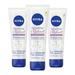 NIVEA Sensitive and Radiant NG01 Face and Body Cream Face Cream for Dry Skin Body Cream for Sensitive Skin 6.8 Ounce Tube Pack of 3