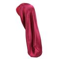 Blekii Clearance Hair Bonnet Sleep Cap Long Hair Wrap for Braids Satin Cap for Sleeping No Fadin Hair Care