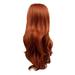Abkekeiui Curly Hair Synthetic Long Wavy 63cm Party Long Wig Womens Girls Sexy Curls Wigs wig