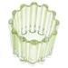 Make up Brush Holder Makeup Container Beauty Storage Bucket Easy Clean Jade Green Glass