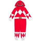 Power Rangers Little Boys Zip Up Cosplay Coverall Toddler to Big Kid