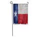 LADDKE Red Star Grungy Flag of Texas on Vintage Blue Lone Garden Flag Decorative Flag House Banner 12x18 inch