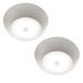 Mr. Beams MB990 Ultra Bright Wireless Battery Powered Motion Sensing Indoor/Outdoor LED Ceiling Light 300 lm White 2-Pack