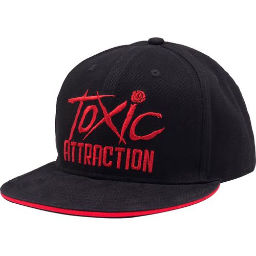 Schwarze Snapback-Mütze „Toxic Attraction“ für Herren