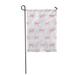 KDAGR Girly Delicate Satin Pink Bows Polka Dot Pattern Cute Garden Flag Decorative Flag House Banner 28x40 inch