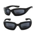 2 Pair of Motorcycle Bifocal Sunglasses - EVA Safety Goggles with Foam Padding for Men and Women