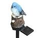 Bird Shape Garden Stakes Solar Lights Solar Powered Outdoor Lights Decorative Waterproof Garden Stake Lights Bird Solar LED Lights for Walkway Yard Lawn Landscape Lighting