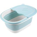 1 Pc Footbath Foot Spa Bath Massager Foot Spa Massager Collapsible Bathtub Portable Tub Foot Washing Basin Foot Tub Collapsible Bath Bucket Feet Folding Travel Plastic Scroll Wheel