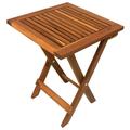 Leigh Country Natural Folding Adirondack Patio Table