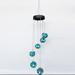 ZJWJJ Humming Bird Feeder 2024 New Charming Wind Chimes Hummingbird Feeders Bird Feeders Plastic Wind Chime Bird Feeder New Mdels Sweety WindChime Hummingbird Feeder for Villa Window Indoor Outdoor