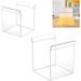 2 Pack Ziplock Bag Holder Food Storage Bag Stand for Filling Baggy Rack Holder for Food Prep Bag Zip Lock Freezer Bag Stand Hands-Free Spill Prevention Comes with Gallon Quart Sandwich Bag