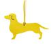Xchenda Event & Party 2024 New Dachshunds Dog One Sided Dispersion No Oil Side Simple And Cute Dachshunds Dog Bag Pendant Female Bag Schoolbag Pendant