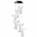 Ljxge Decoration String Light Solar Angel Wind Chimes Solar Wind Chimes LED Hanging Patio Light Unique Gifts For Mom Women Girlfriend Wife Indoor Outdoor Decoration Color Changing LED Lights