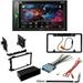 KIT4835 Bundle for 2002-2004 Oldsmobile Bravada W/ Pioneer AVH-241EX Double DIN Car Stereo with Bluetooth/Backup Camera/Installation Kit/in-Dash DVD/CD AM/FM 6.2 Touchscreen Digital Media Receiver