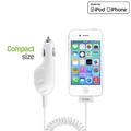 Cellet Car Charger for Apple iPhone 4S 4 3Gs 3G iPod touch 4th 3rd 2nd Gen nano 6th 5th 4th Gen iPod Classic