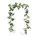 Jhomerit Artificial Ivy Garland Fake Plants Ivy Vines Leaves Artificial Leaf Rattan Home Decoration Leaf Garden Decoration Artificial Rattan (B)