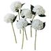 White Hydrangea Artificial Flowers 6 Pcs Faux Hydrangea Flowers Artificial White Hydrangeas Flowers With Stems Fake Hydrangea White Silk White Hydrangeas Flowers With Stems for Home Decor (6 white)