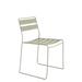 iSiMAR Portofino Stacking Patio Dining Side Chair Metal in Brown | 31.5 H x 19.7 W x 19.3 D in | Wayfair 8001_BE