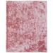 114 x 90 x 1.57 in Area Rug - Room Envy Freya Modern Solid, Pink, Polyester | 114 H x 90 W x 1.57 D in | Wayfair 494R4550PNK000F50