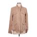 CALVIN KLEIN JEANS Jacket: Tan Jackets & Outerwear - Women's Size Large