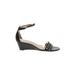 Ann Taylor Wedges: Black Shoes - Women's Size 9