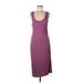 J.Crew Casual Dress - Slip dress: Purple Dresses - Women's Size Large