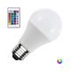 Ampoule led E27 10W 4200ºK rvb + w Mando 40.000H [CA-E27-10-RVB-W] (CA-E27-10-RGB-W)