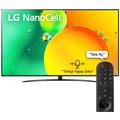 LG - NanoCell 43NANO766QA tv 109,2 cm (43) 4K Ultra hd Smart tv Wifi Noir