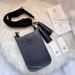 Tory Burch Bags | Nwt Tory Burch Thea Cellphone Smartphone Pebble Leather Crossbody Black | Color: Black | Size: Os