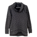 Athleta Tops | Bogo! Athleta Fleece Lined Cowl Neck Pullover | Color: Black/Gray | Size: S