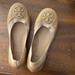 Tory Burch Shoes | Nude Tory Burch Flats Size 6 1/2 | Color: Cream/Tan | Size: 6.5