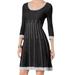 Nine West Dresses | Nine West Sweater Dress | Color: Black | Size: S