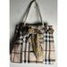 Burberry Bags | Burberry London Large Nova Check Scarf Tie Tote New With Flaw, See Last Pic New | Color: Brown/Cream | Size: Medium