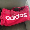 Adidas Bags | Adidas Duffle Bag , Red Duffel Bag Like New | Color: Red | Size: Os