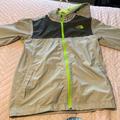 The North Face Jackets & Coats | North Face Rain Jacket. Used Often. Wearable Condition. | Color: Green/Silver | Size: Lb