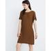 Madewell Dresses | Madewell Downtown Tie-Back Dress Size S | Color: Brown/Green | Size: S