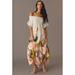 Anthropologie Dresses | New Anthropologie Pia Binazzi Tiered Off-The-Shoulder Dress Size 1x | Color: Pink | Size: 1x