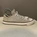 Converse Shoes | Converse All Star Low Top Gray Lace Up Sneakers Womens Size 7 Shoes | Color: Gray/White | Size: 7