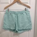 J. Crew Shorts | J Crew Linen/Lyocell Shorts With Draw String Size Small | Color: Blue | Size: S