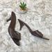 Nine West Shoes | Nine West Florenzor Brown Heeled Sandals 9.5 M | Color: Brown | Size: 9.5